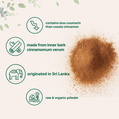 Organic Ceylon Cinnamon Powder
